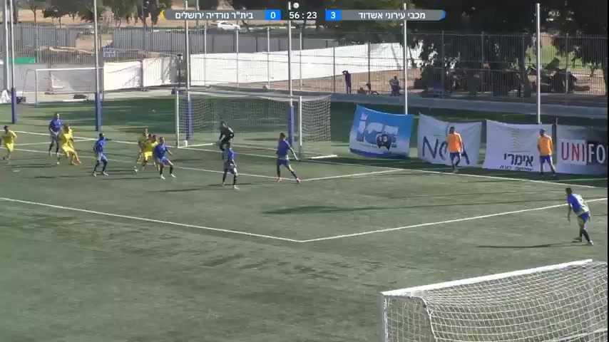 ISR D3 SC Maccabi Ashdod Vs Agudat Sport Nordia Jerusalem 57 phút Vào, ghi bàn 3:1