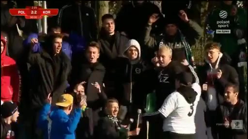 POL D1 Gornik Polkowice Vs Korona Kielce  Goal in 92 min, Score 2:2