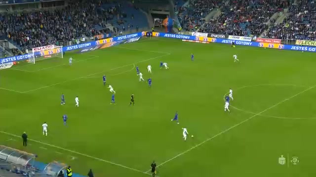 POL PR Lech Poznan Vs Wisla Plock Joao Amaral Goal in 87 min, Score 4:1