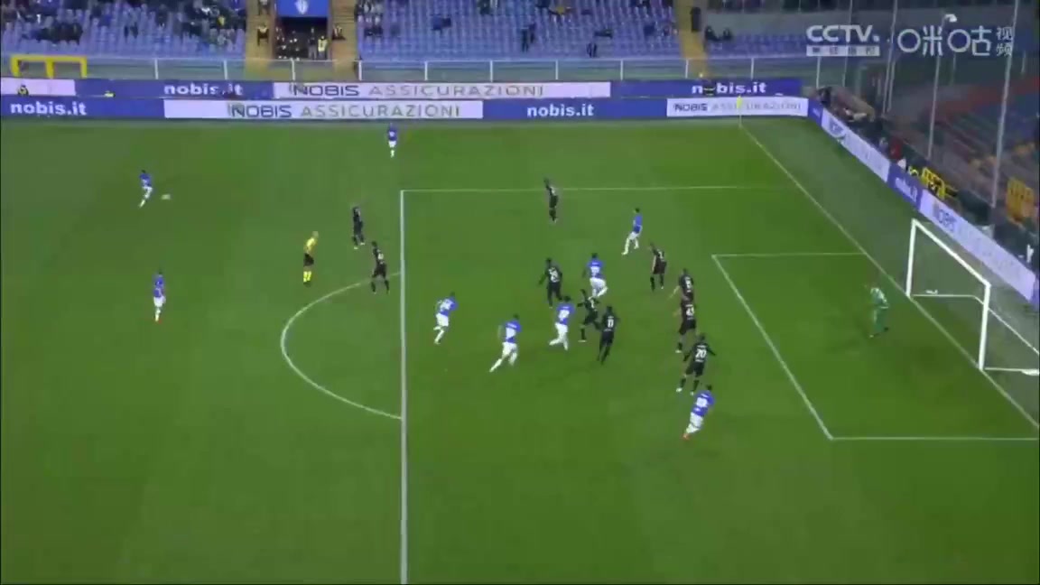 Serie A Sampdoria Vs Spezia 14 phút Emmanuel GyasiVào, ghi bàn 1:0