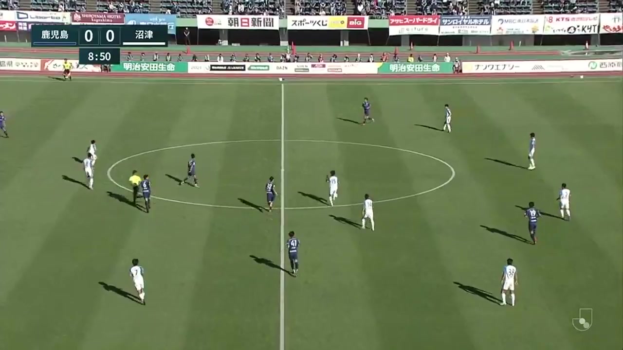 JPN D3 Kagoshima United Vs Azul Claro Numazu Shimazu Goal in 9 min, Score 1:0