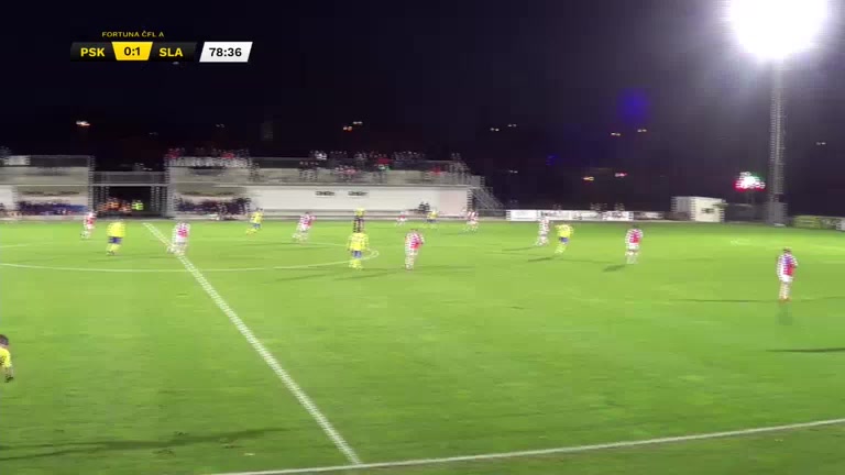 CZE CFL FC Pisek Vs Slavia Prague B 79 phút Vào, ghi bàn 1:1