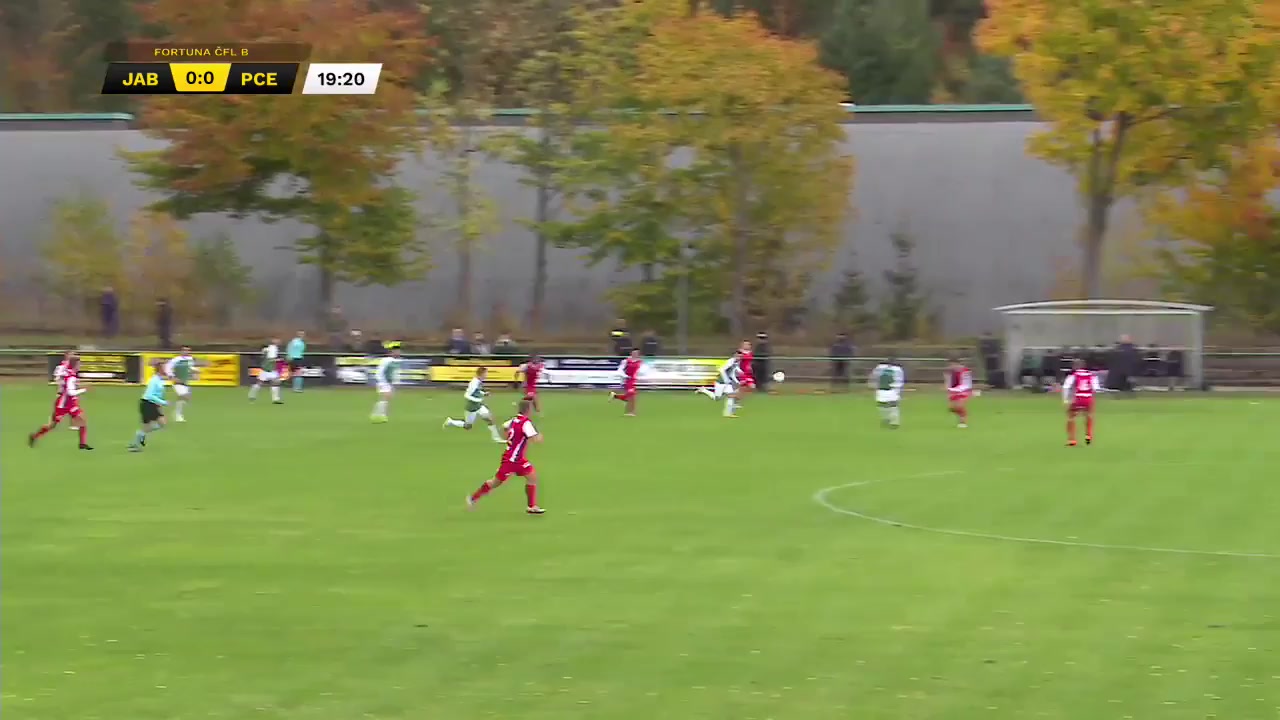 CZE CFL Jablonec B Vs Pardubice B 20 phút Vào, ghi bàn 1:0