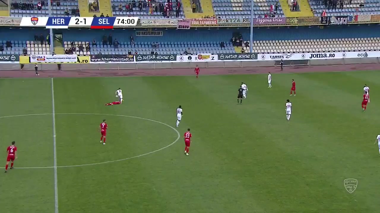 ROM D2 Hermannstadt Vs ACS Viitorul Selimbar Cirstean Goal in 74 min, Score 2:2