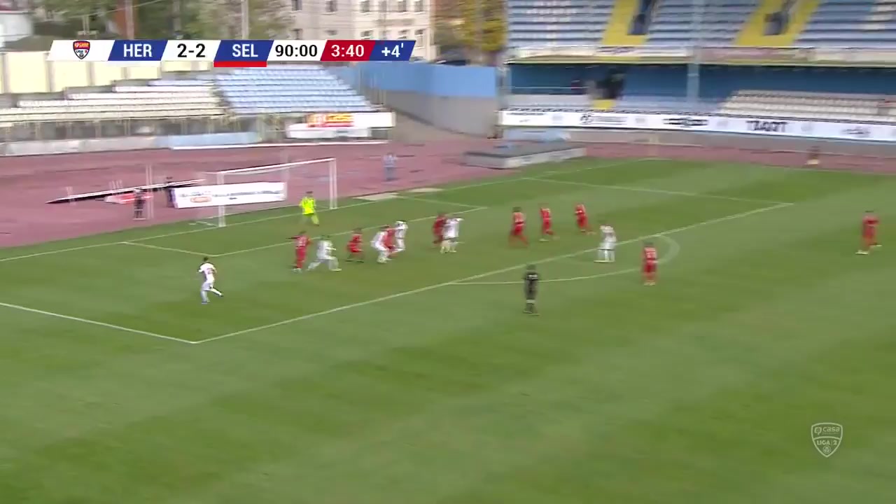 ROM D2 Hermannstadt Vs ACS Viitorul Selimbar  Goal in 94 min, Score 3:2