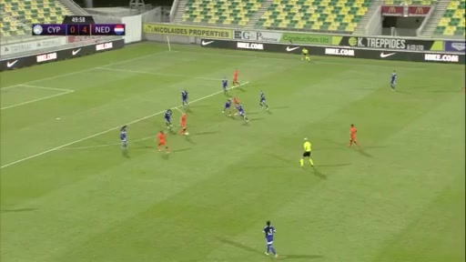 WWCPE Cyprus (w) Vs Netherland (w) 51 phút Vào, ghi bàn 0:5