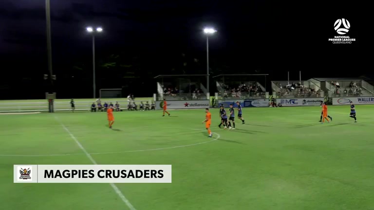 AUS QSL Magpies Crusaders Vs Eastern Suburbs Brisbane  Goal in 38 min, Score 1:4