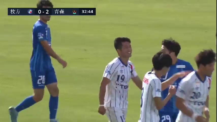 JPN JFL FC Tiamo Hirakata Vs Run Mel Aomori Bando Goal in 32 min, Score 0:2