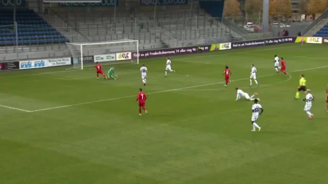 DEN D1 Vendsyssel Vs Helsingor Czajkowski Goal in 26 min, Score 2:1