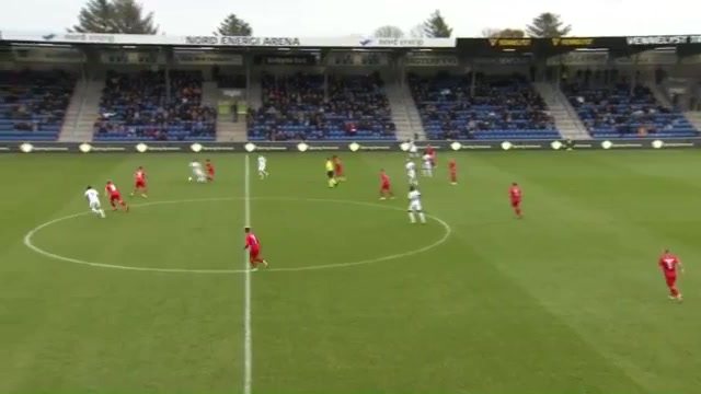 DEN D1 Vendsyssel Vs Helsingor Czajkowski Goal in 38 min, Score 2:2