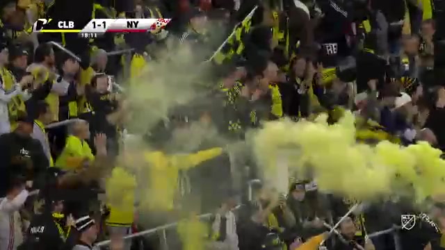 MLS Columbus Crew Vs New York Red Bulls 18 ทำประตู  ประตู, ทำคะแนน 1:1