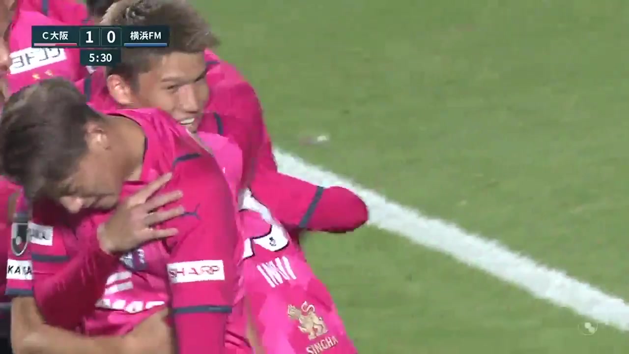 JPN D1 Cerezo Osaka Vs Yokohama Marinos 5 phút Takashi InuiVào, ghi bàn 1:0