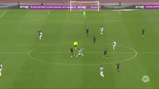 SUI Sl Grasshopper Vs FC Zurich 9 phút Blerim DzemailiVào, ghi bàn 0:2