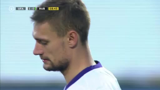 10 FC Ufa Vs Rubin Kazan 58 skor gol Yuri Zhuravlev, skor 1:1