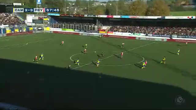 HOL D1 SC Cambuur Vs Feyenoord Tyrell Malacia Goal in 57 min, Score 2:3