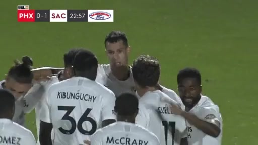 USL CH Phoenix Rising FC Vs Sacramento Republic FC 23 phút Luis Felipe FernandesVào, ghi bàn 0:1