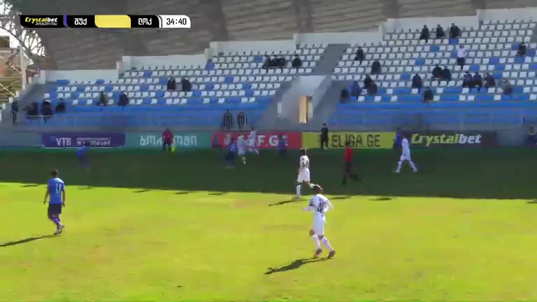 GEO D1 FC Shukura Kobuleti Vs Lokomotiv Tbilisi Ubilava Goal in 36 min, Score 0:1