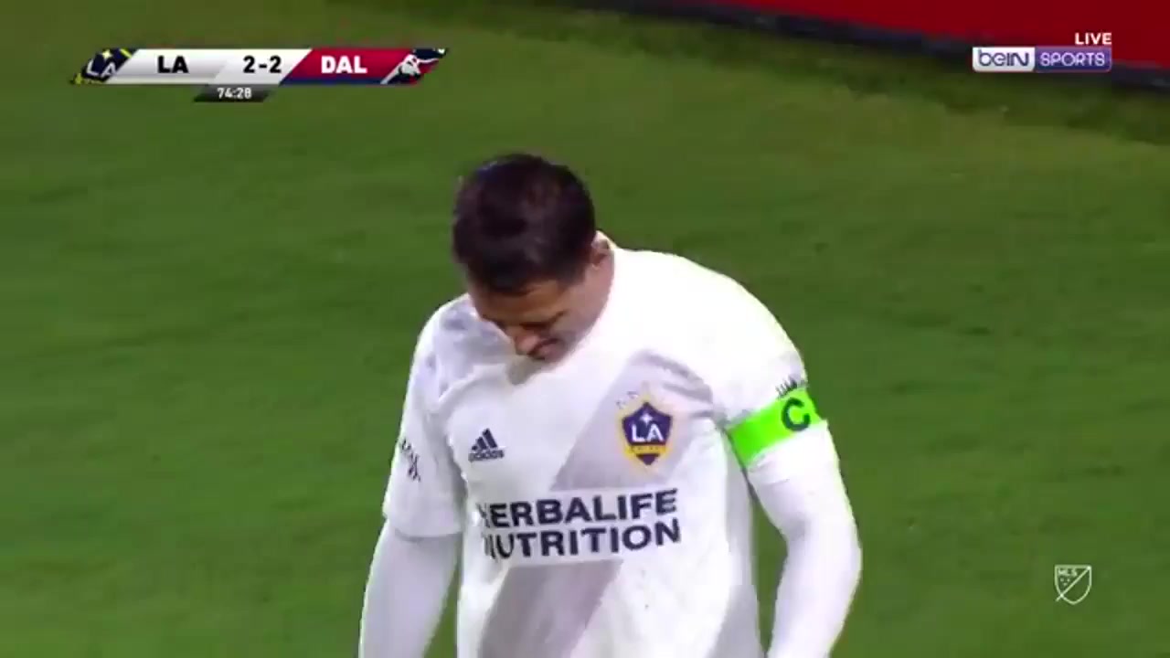 MLS Los Angeles Galaxy Vs FC Dallas 74 ทำประตู  ประตู, ทำคะแนน 2:2