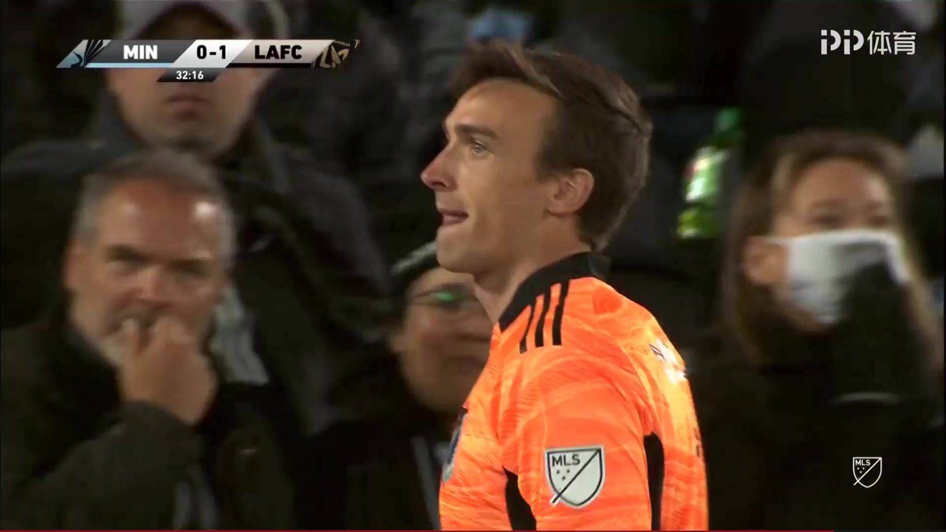 MLS Minnesota United FC Vs Los Angeles FC 32 ทำประตู Cristian Arango ประตู, ทำคะแนน 0:1