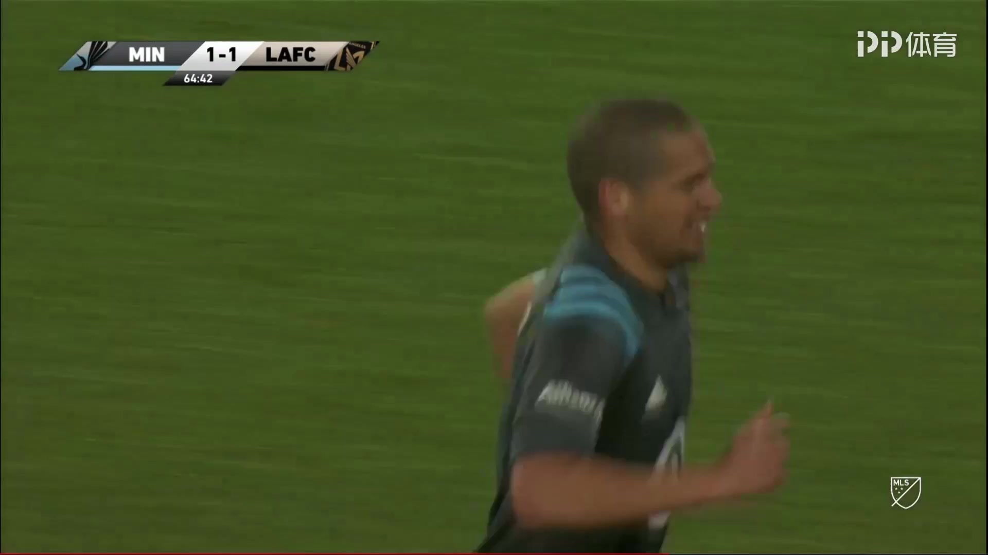 MLS Minnesota United FC Vs Los Angeles FC 64 ทำประตู Osvaldo Alonso ประตู, ทำคะแนน 1:1