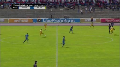 596 Olmedo Riobamba Vs Delfin SC 76 skor gol Jhon Jairo Cifuentes Vergara, skor 1:2