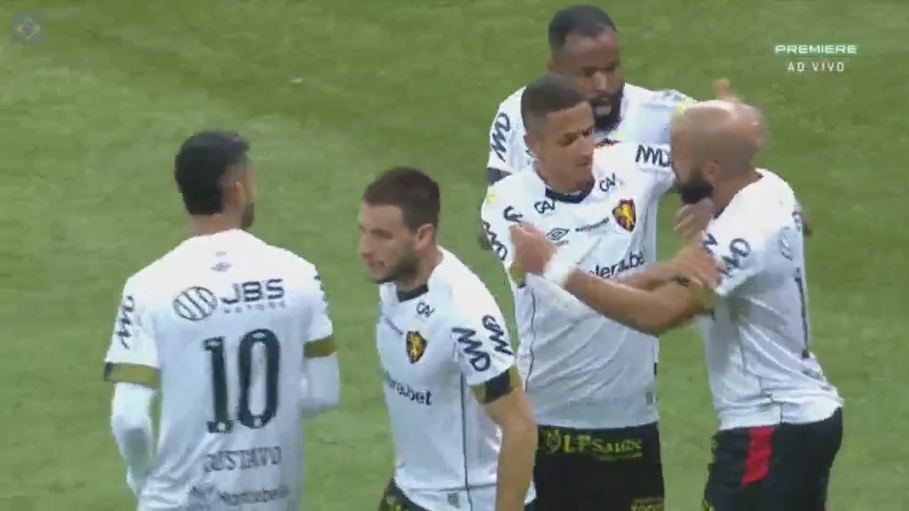 4 Palmeiras Vs Sport Club Recife PE 3 skor gol Leandro Barcia, skor 0:1