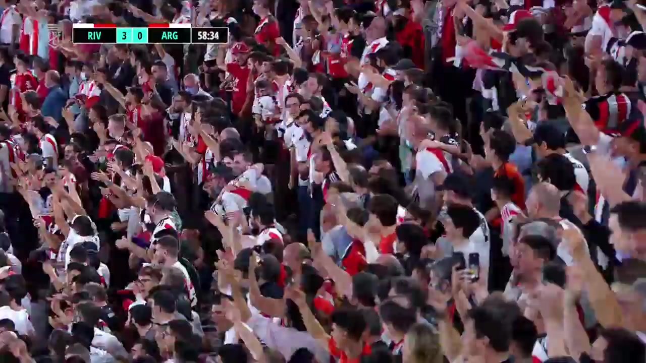 ARG D1 River Plate Vs Argentinos juniors 58 phút Braian Ezequiel RomeroVào, ghi bàn 3:0