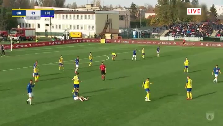 POL Cup Unia Skierniewice Vs Lech Poznan  Goal in 20 min, Score 0:2