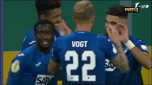 GERC TSG Hoffenheim Vs Holstein Kiel 72 phút Munas DabburVào, ghi bàn 4:1