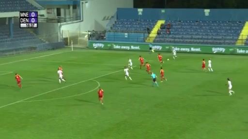 WWCPE Montenegro (w) Vs Denmark (w) Stine Larsen Goal in 16 min, Score 0:1