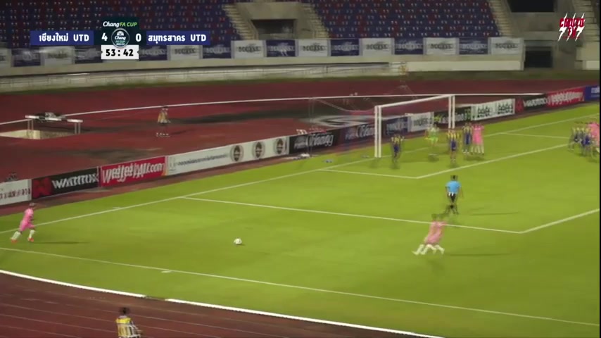 TH FC JL Chiangmai United FC Vs IPE Samut Sakhon 54 phút Vào, ghi bàn 5:0