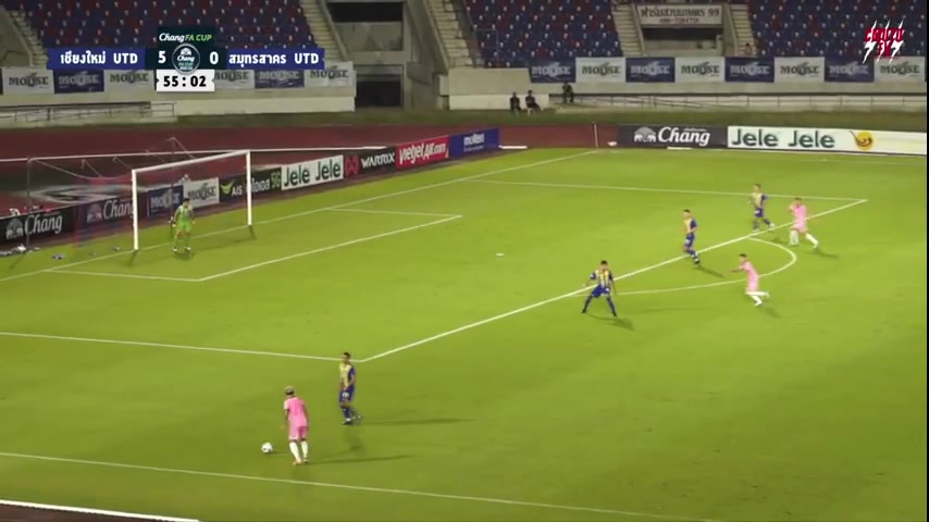 TH FC JL Chiangmai United FC Vs IPE Samut Sakhon 55 phút Vào, ghi bàn 6:0