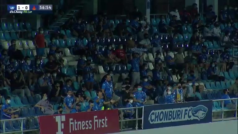 TH FC Chonburi Shark FC Vs Udon Thani 58 phút Vào, ghi bàn 1:0