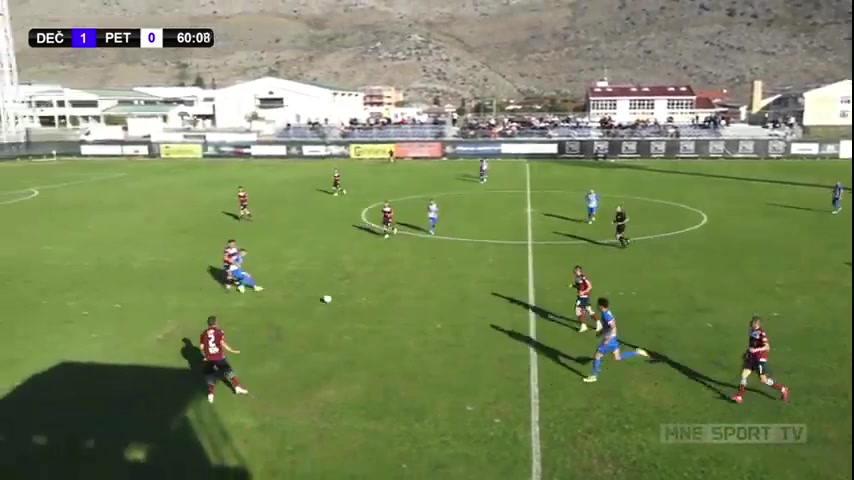 MNE CUP Decic Tuzi Vs OFK Petrovac  Goal in 60 min, Score 2:0