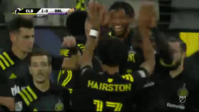 MLS Columbus Crew Vs Orlando City 30 ทำประตู  ประตู, ทำคะแนน 2:0