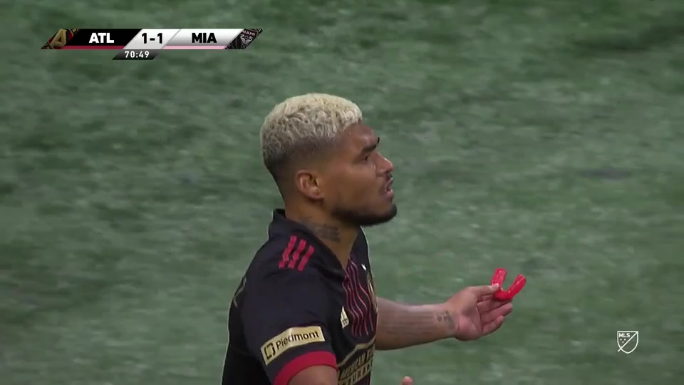 MLS Atlanta United Vs Inter Miami CF 70 ทำประตู  ประตู, ทำคะแนน 2:1