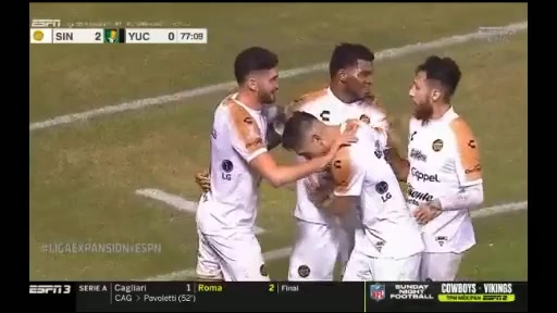 MEX D2 CSyD Dorados de Sinaloa Vs Venados FC Jose Raul Zuniga Murillo Goal in 77 min, Score 2:0