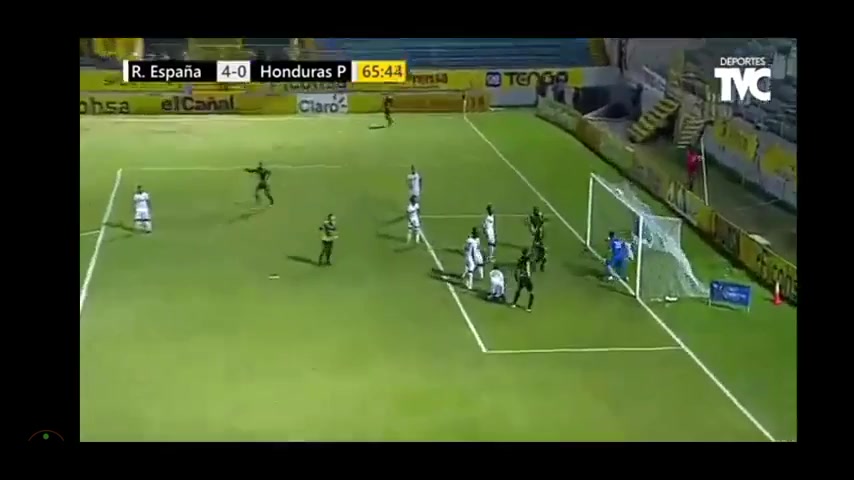 HON D1 Real Espana Vs Honduras Progreso Montes Goal in 68 min, Score 4:0