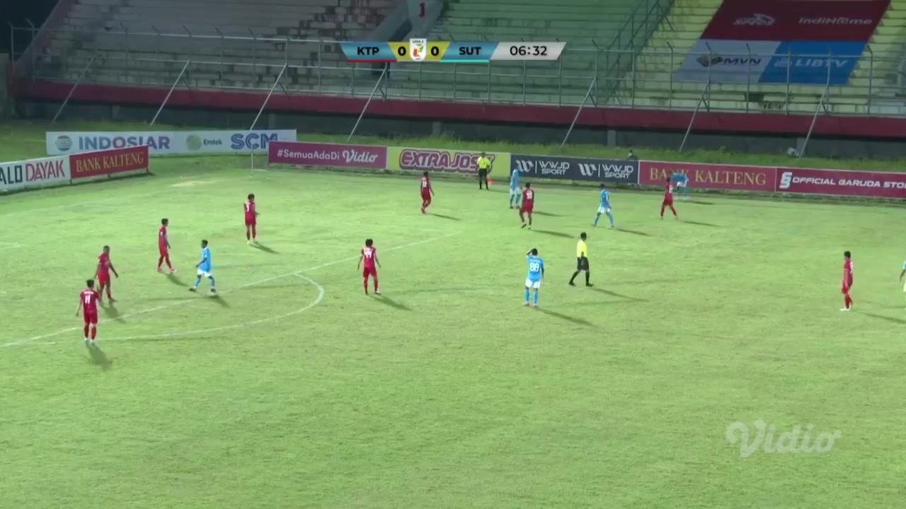 印尼甲 太子FC Vs 苏鲁特联 7分Noprihanis进球,比分0:1