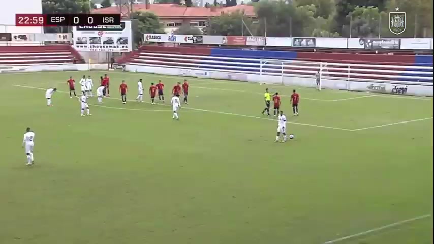 INT FRL Spain U19 Vs Israel U19 Laish Goal in 23 min, Score 0:1