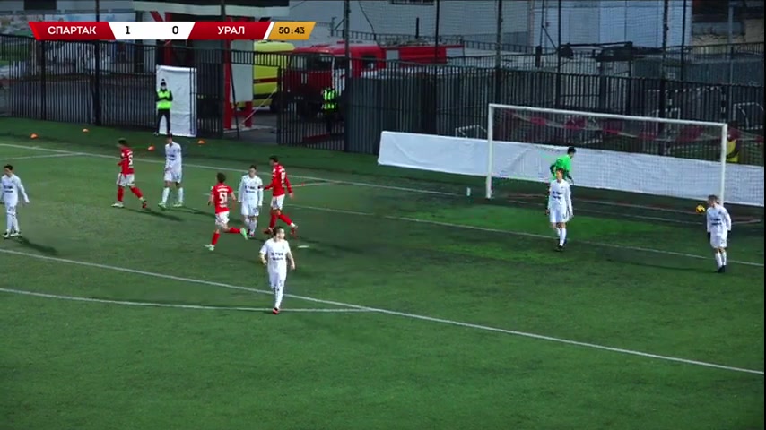 RUS YthC Spartak Moscow Youth Vs FK Ural Youth 51 phút Vào, ghi bàn 2:0