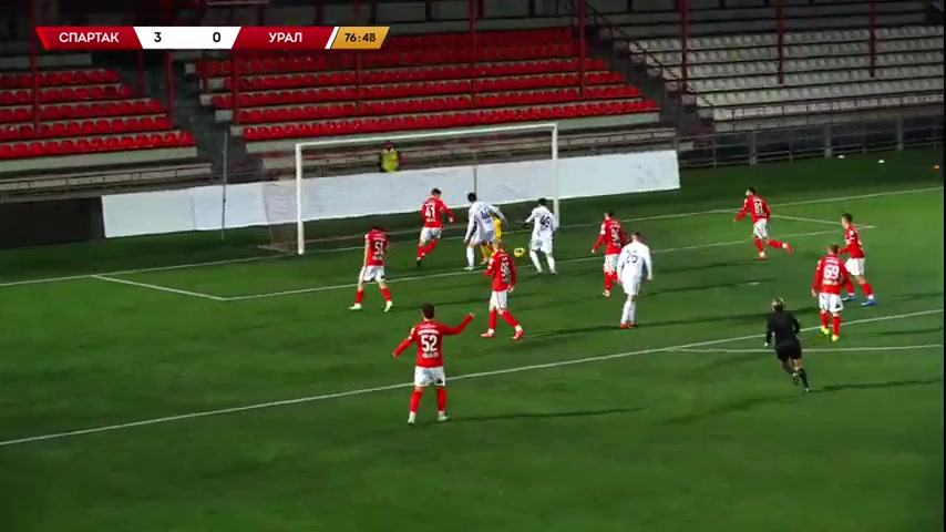 RUS YthC Spartak Moscow Youth Vs FK Ural Youth 77 phút Vào, ghi bàn 3:1