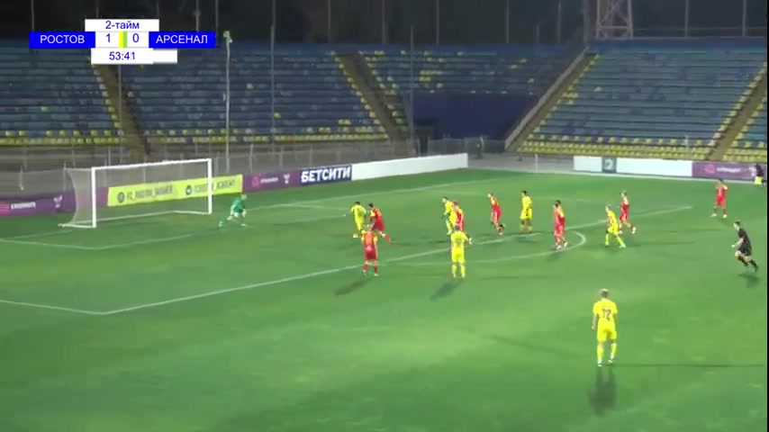 RUS YthC FK Rostov Youth Vs Arsenal Tula Youth 54 phút Vào, ghi bàn 2:0