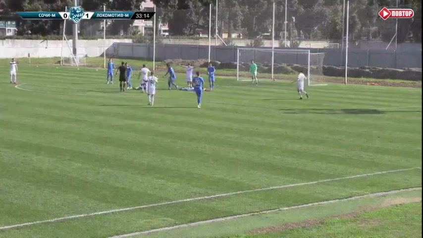 RUS YthC PFC Sochi Youth Vs Lokomotiv Moscow Youth 34 phút Vào, ghi bàn 0:2