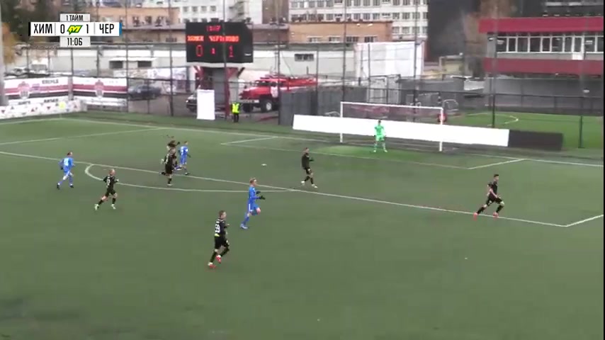 RUS YthC Khimki Youth Vs Chertanovo Moscow Youth 11 phút Vào, ghi bàn 0:2