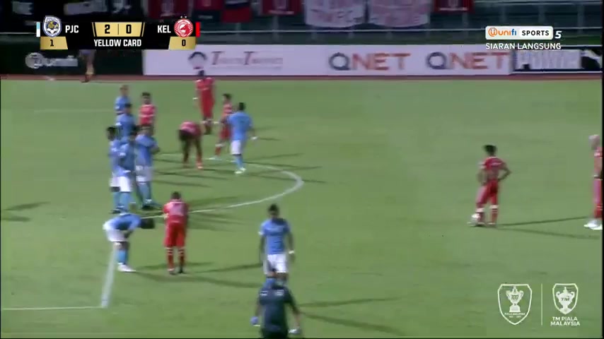 MALAC Petaling Jaya City FC Vs Kelantan 34 phút Vào, ghi bàn 2:1