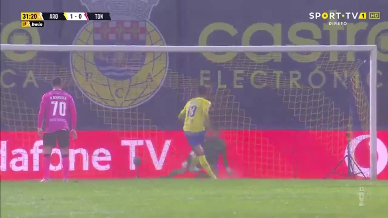 POR D1 FC Arouca Vs CD Tondela 30 phút Joao BassoVào, ghi bàn 1:0