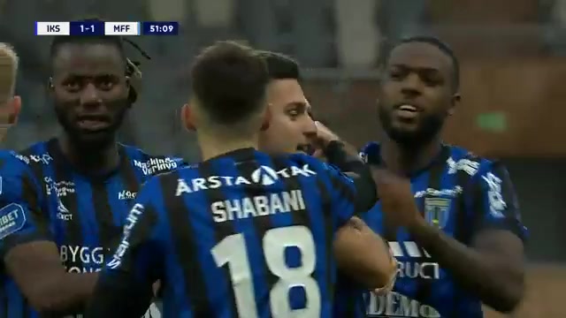 SWE D1 IK Sirius FK Vs Malmo FF 51 phút Nahom NetabayVào, ghi bàn 1:1