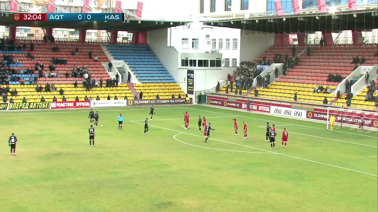 KAZ PR FK Aktobe Lento Vs FK Kaspyi Aktau Aslan Darabaev Goal in 31 min, Score 0:1