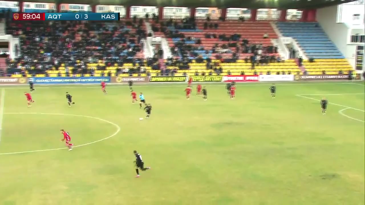 KAZ PR FK Aktobe Lento Vs FK Kaspyi Aktau Chafik Tigroudja Goal in 60 min, Score 0:4